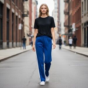 Women’s Blue Track Pants
New